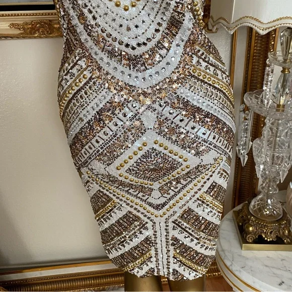 K&i Timeless Elegance Sequin Dress - Picture 9 of 13